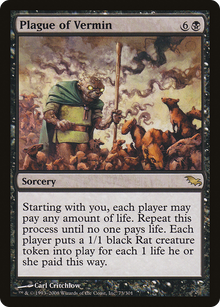 {R} Plague of Vermin [Shadowmoor][SHM 073] - Misty Mountain Games