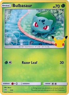 [PKM] Bulbasaur (1/25) [McDonald's 25th Anniversary]