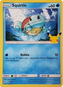 [PKM] Squirtle (17/25) [McDonald's 25th Anniversary]