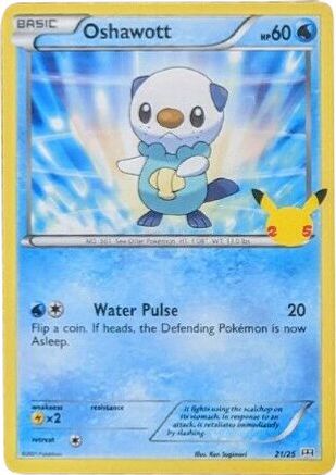 [PKM-R] Oshawott (21/25) [McDonald's 25th Anniversary]