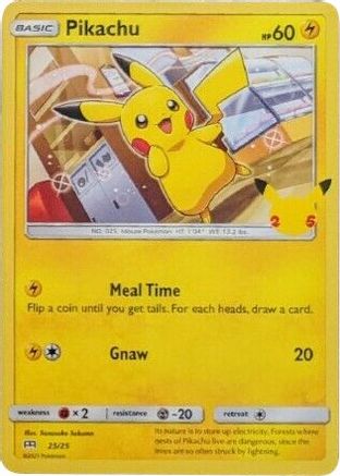 [PKM] Pikachu (25/25) [McDonald's 25th Anniversary]