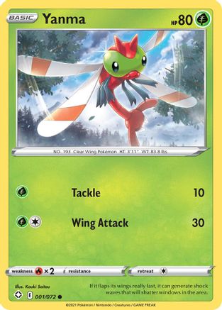 [PKM] Yanma (001/072) [Sword & Shield: Shining Fates]