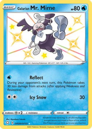 [PKM] Galarian Mr. Mime (SV020/SV122) [Sword & Shield: Shining Fates]