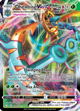 [PKM] Dhelmise VMAX (010/072) [Sword & Shield: Shining Fates]