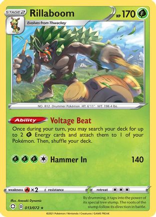 [PKM] Rillaboom (013/072) [Sword & Shield: Shining Fates]