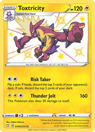[PKM] Toxtricity (SV042/SV122) [Sword & Shield: Shining Fates]