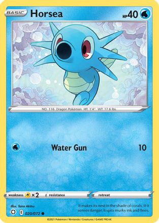 [PKM] Horsea (020/072) [Sword & Shield: Shining Fates]
