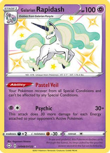 [PKM] Galarian Rapidash (SV048/SV122) [Sword & Shield: Shining Fates]