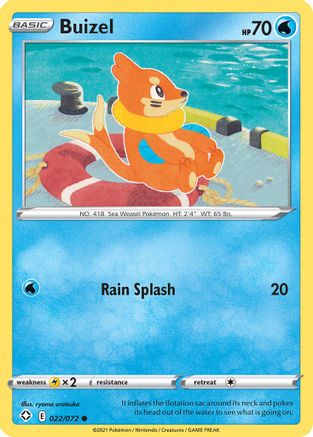 [PKM] Buizel (022/072) [Sword & Shield: Shining Fates]