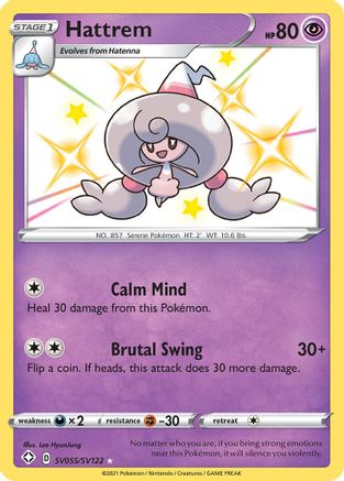 [PKM] Hattrem (SV055/SV122) [Sword & Shield: Shining Fates]
