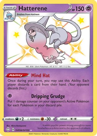 [PKM] Hatterene (SV056/SV122) [Sword & Shield: Shining Fates]