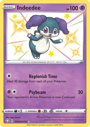 [PKM-R] Indeedee (SV059/SV122) [Sword & Shield: Shining Fates]