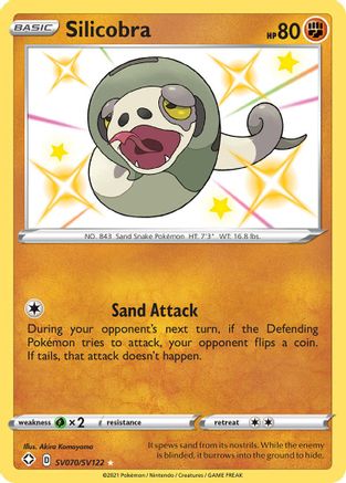 [PKM] Silicobra (SV070/SV122) [Sword & Shield: Shining Fates]