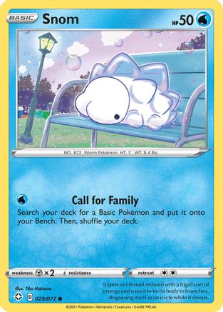 [PKM] Snom (029/072) [Sword & Shield: Shining Fates]