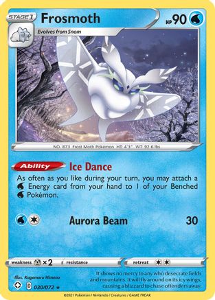 [PKM-R] Frosmoth (030/072) [Sword & Shield: Shining Fates]