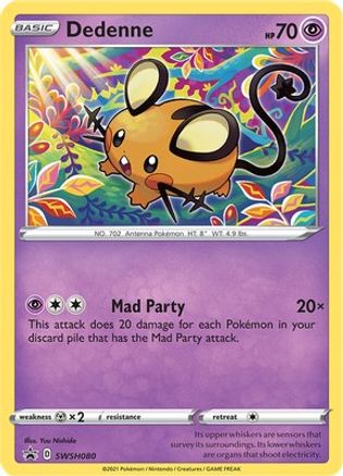 [PKM] Dedenne (SWSH080) [Sword & Shield: Black Star Promos]