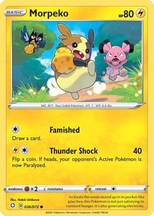 [PKM] Morpeko (036/072) [Sword & Shield: Shining Fates]