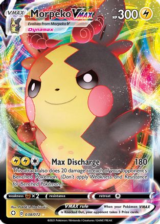 [PKM] Morpeko VMAX (038/072) [Sword & Shield: Shining Fates]
