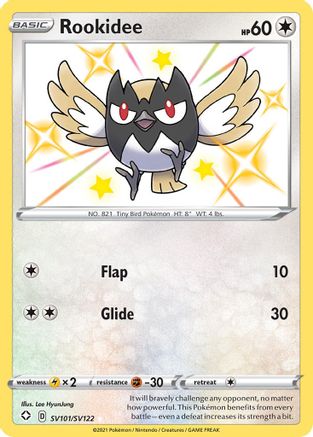 [PKM-R] Rookidee (SV101/SV122) [Sword & Shield: Shining Fates]