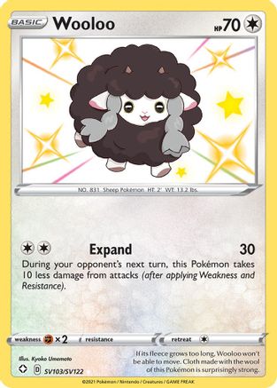 [PKM] Wooloo (SV103/SV122) [Sword & Shield: Shining Fates]