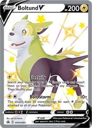 [PKM-R] Boltund V (SWSH085) [Sword & Shield: Black Star Promos]