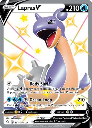 [PKM] Lapras V (SV110/SV122) [Sword & Shield: Shining Fates]