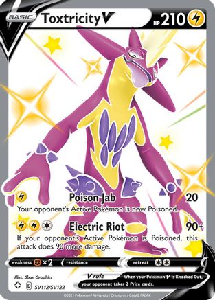 [PKM] Toxtricity V (SV112/SV122) [Sword & Shield: Shining Fates]