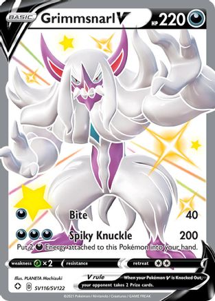 [PKM] Grimmsnarl V (SV116/SV122) [Sword & Shield: Shining Fates]