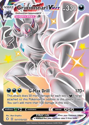 [PKM] Grimmsnarl VMAX (SV117/SV122) [Sword & Shield: Shining Fates]