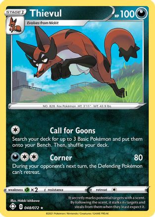 [PKM] Thievul (048/072) [Sword & Shield: Shining Fates]