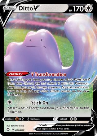 [PKM-R] Ditto V (050/072) [Sword & Shield: Shining Fates]