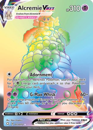 [PKM] Alcremie VMAX (073/072) [Sword & Shield: Shining Fates]