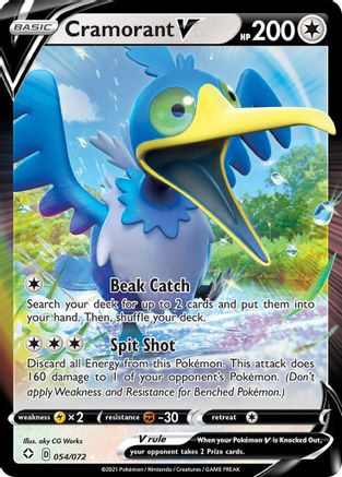 [PKM] Cramorant V (054/072) [Sword & Shield: Shining Fates]