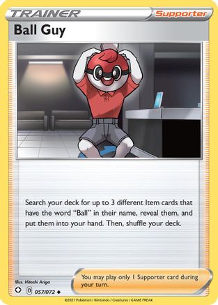 [PKM] Ball Guy (057/072) [Sword & Shield: Shining Fates]