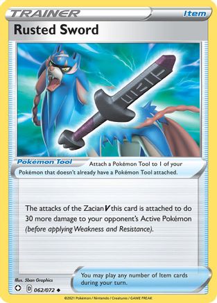 [PKM] Rusted Sword (062/072) [Sword & Shield: Shining Fates]