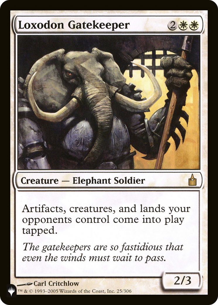 Loxodon Gatekeeper [LIST 25/306]