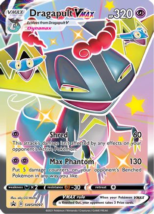 [PKM] Dragapult VMAX (SWSH097) [Sword & Shield: Black Star Promos]