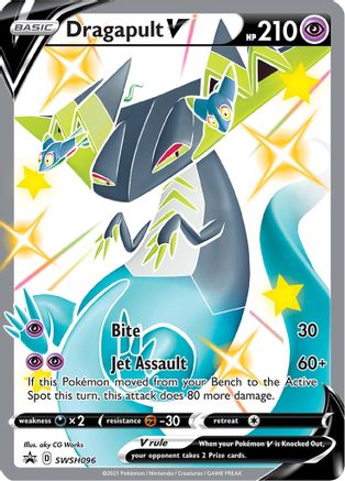 [PKM] Dragapult V (SWSH096) [Sword & Shield: Black Star Promos]