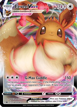 [PKM] Eevee VMAX (SWSH087) [Sword & Shield: Black Star Promos]