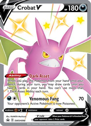 [PKM] Crobat V (SWSH098) [Sword & Shield: Black Star Promos]