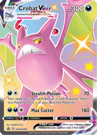 [PKM-R] Crobat VMAX (SWSH099) [Sword & Shield: Black Star Promos]