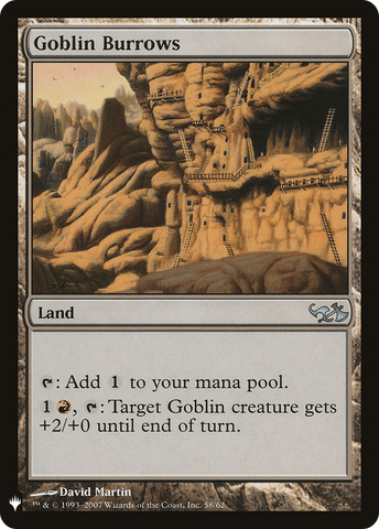{C} Goblin Burrows [Mystery Booster][LS EVG 058]