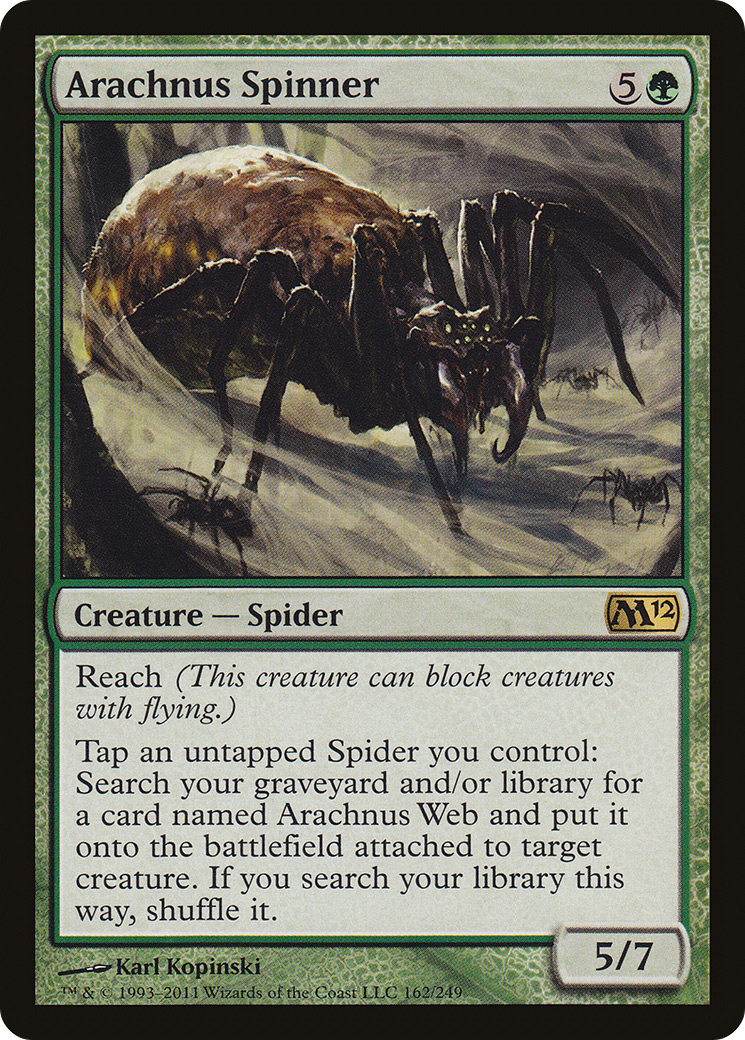 {R} Arachnus Spinner [Magic 2012][M12 162] - Misty Mountain Games