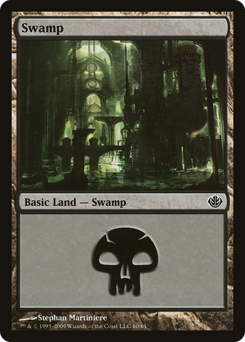 {B}[DDD 060] Swamp (60) [Duel Decks: Garruk vs. Liliana]