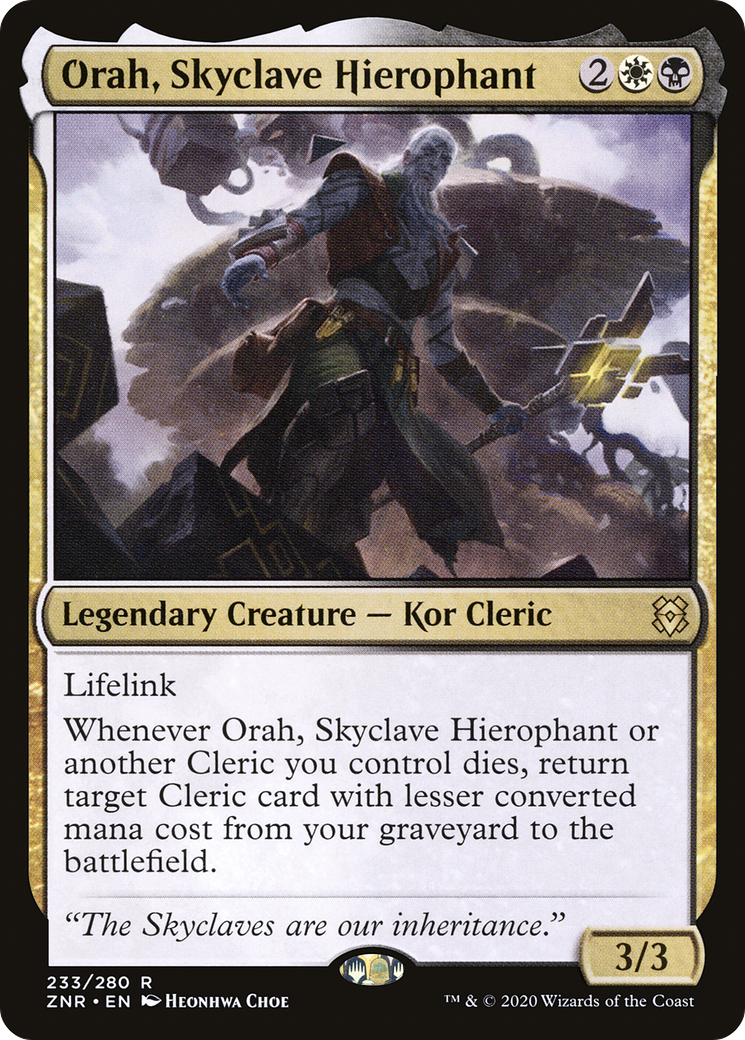 {R} Orah, Skyclave Hierophant [Zendikar Rising][ZNR 233]