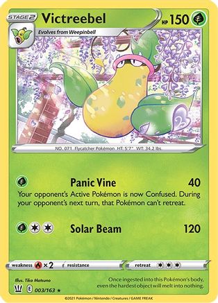 [PKM] Victreebel (003/163) [Sword & Shield: Battle Styles]