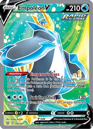[PKM-R] Empoleon V (145/163) [Sword & Shield: Battle Styles]