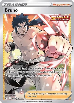 [PKM] Bruno (158/163) [Sword & Shield: Battle Styles]