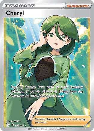 [PKM] Cheryl (159/163) [Sword & Shield: Battle Styles]