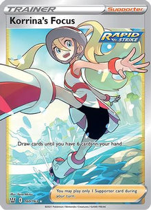 [PKM] Korrina's Focus (160/163) [Sword & Shield: Battle Styles]